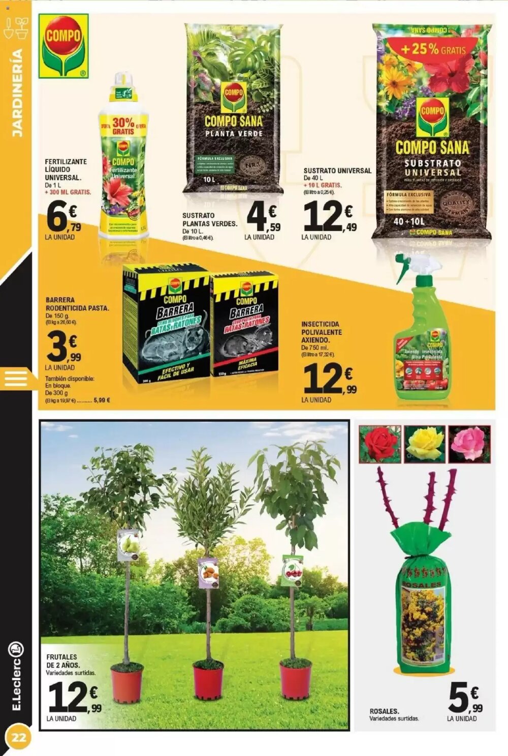 Folleto promocional de E.Leclerc válido desde el 21/01/2026 - Página 22.