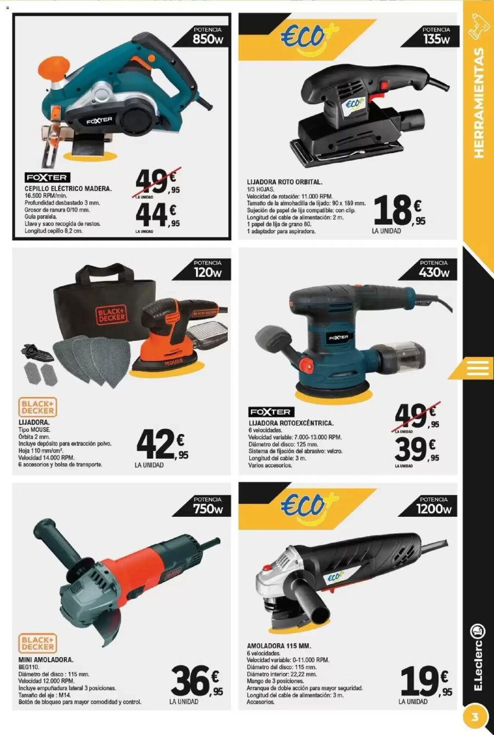Folleto promocional de E.Leclerc válido desde el 21/01/2026 - Página 3.