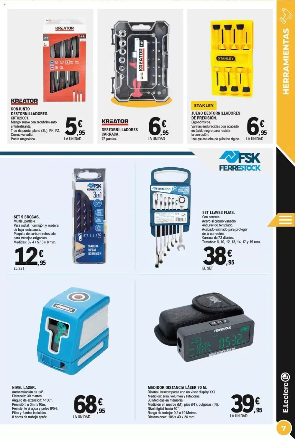 Folleto promocional de E.Leclerc válido desde el 21/01/2026 - Página 7.