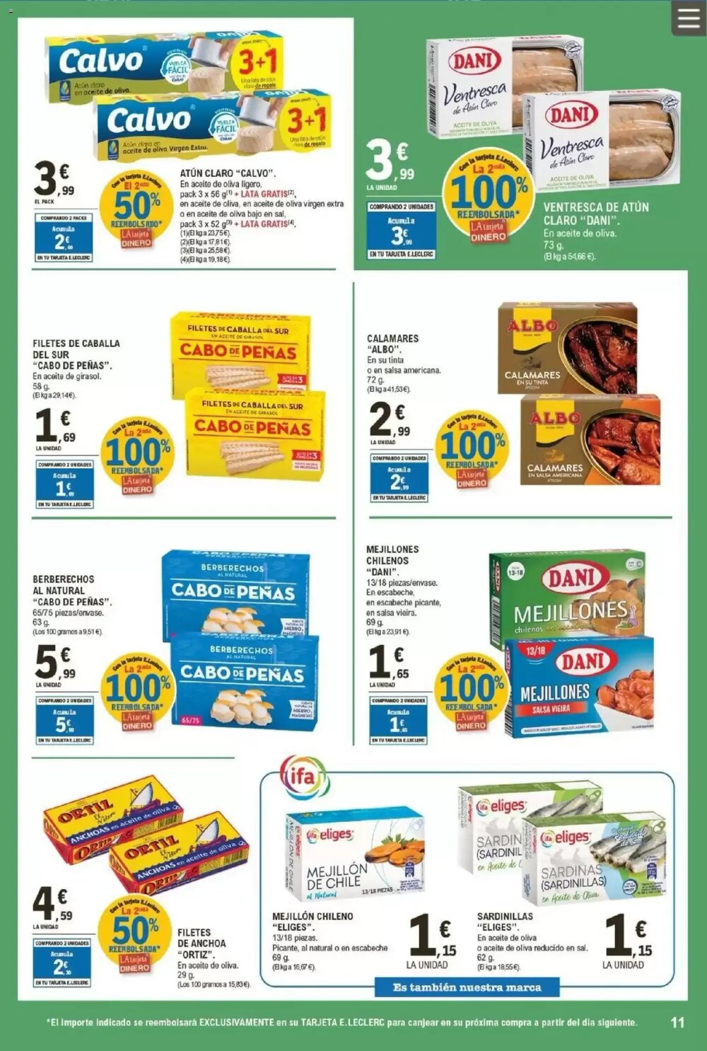 Folleto promocional de E.Leclerc válido desde el 21/01/2026 - Página 11.