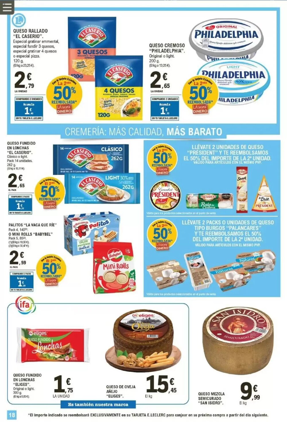 Folleto promocional de E.Leclerc válido desde el 21/01/2026 - Página 18.
