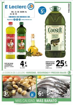 Folleto promocional de E.Leclerc válido desde el 21/01/2026 - Página 1.