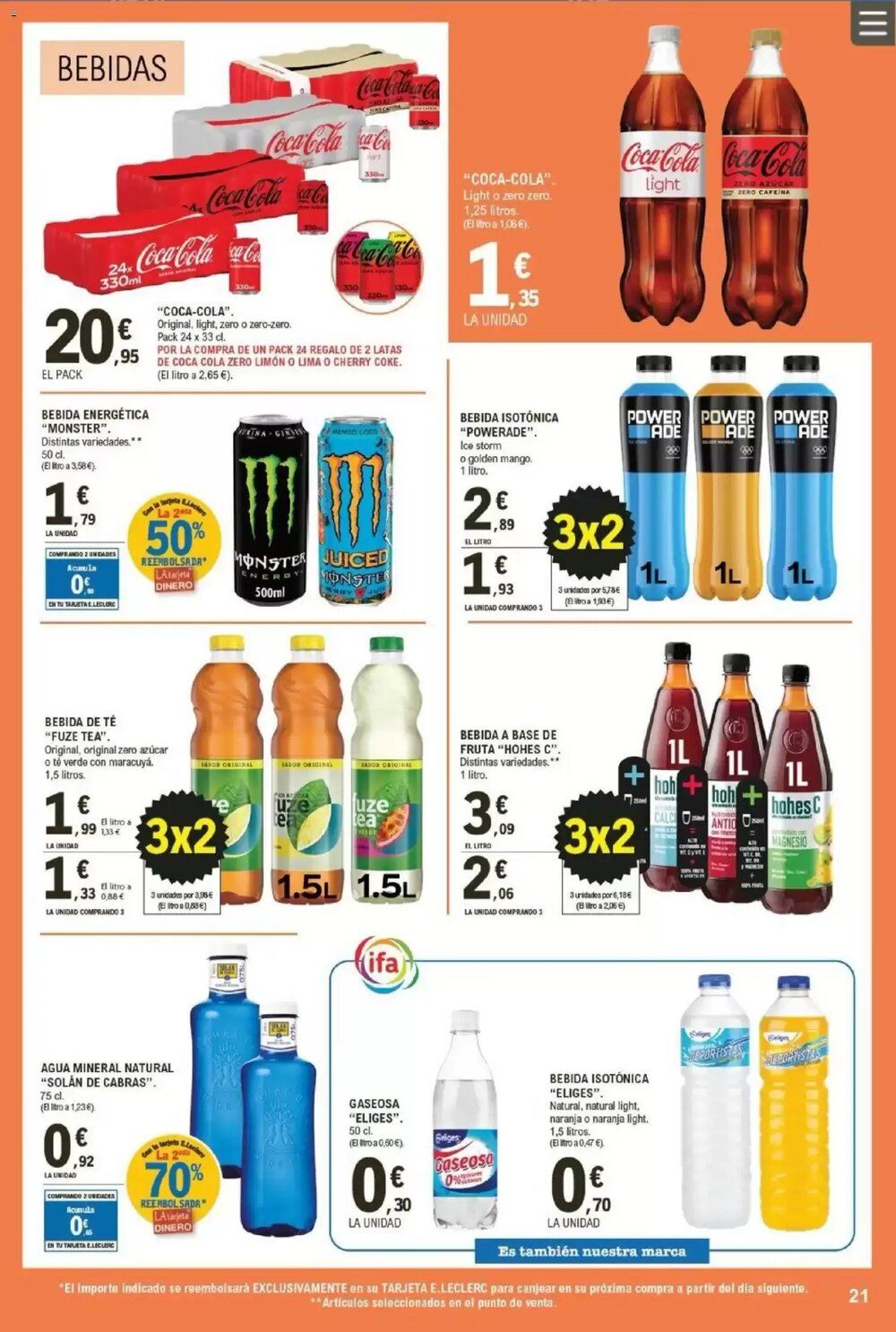 Folleto promocional de E.Leclerc válido desde el 21/01/2026 - Página 21.