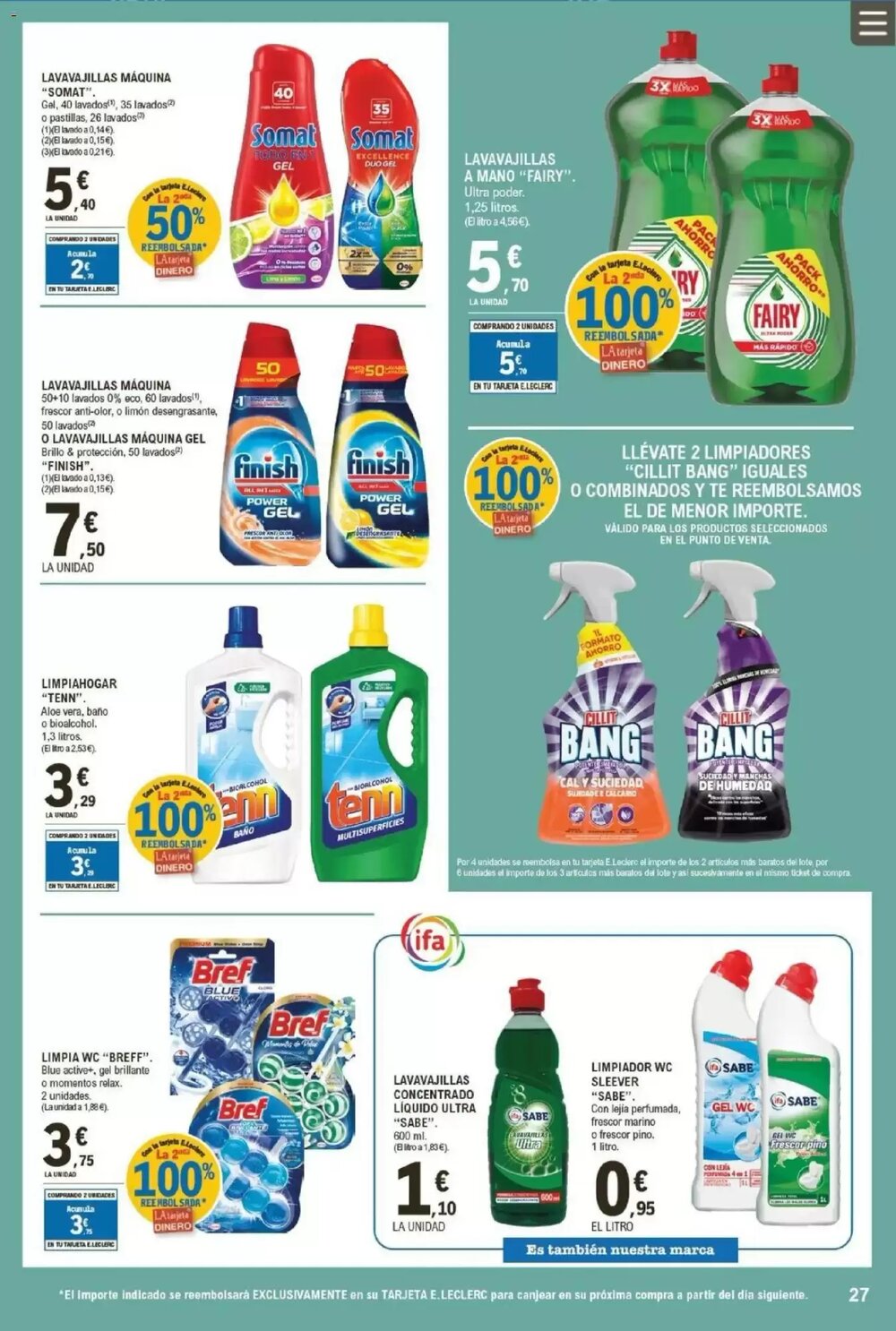 Folleto promocional de E.Leclerc válido desde el 21/01/2026 - Página 27.