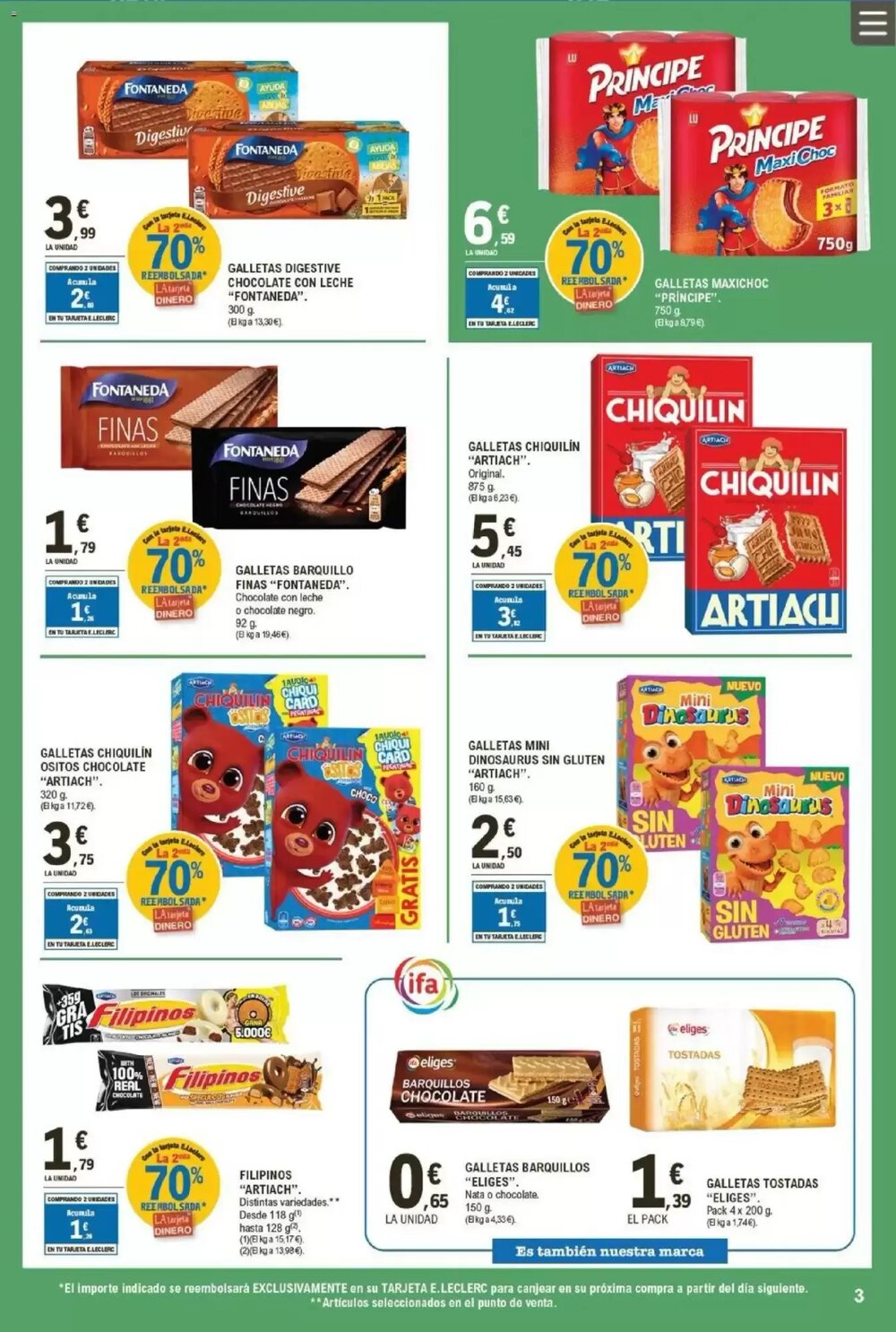 Folleto promocional de E.Leclerc válido desde el 21/01/2026 - Página 3.