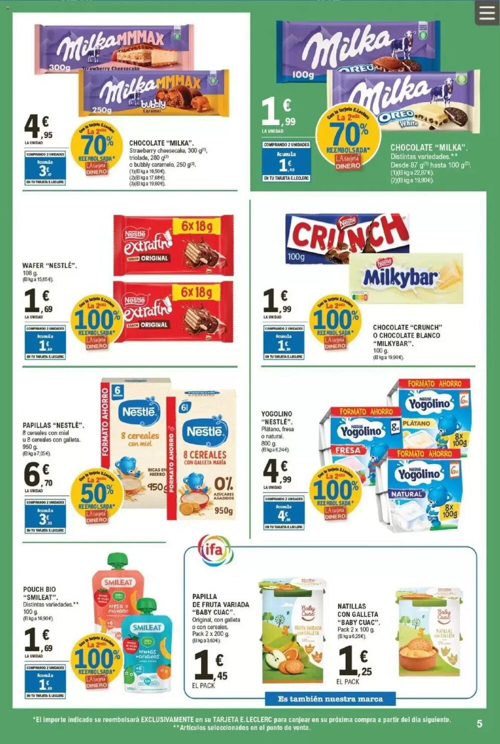 Folleto promocional de E.Leclerc válido desde el 21/01/2026 - Página 5.
