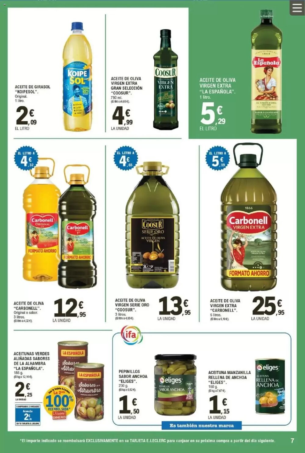 Folleto promocional de E.Leclerc válido desde el 21/01/2026 - Página 7.