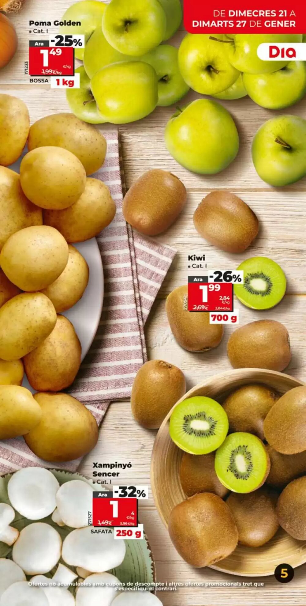 Folleto promocional de Dia válido desde el 21/01/2026 - Página 5.