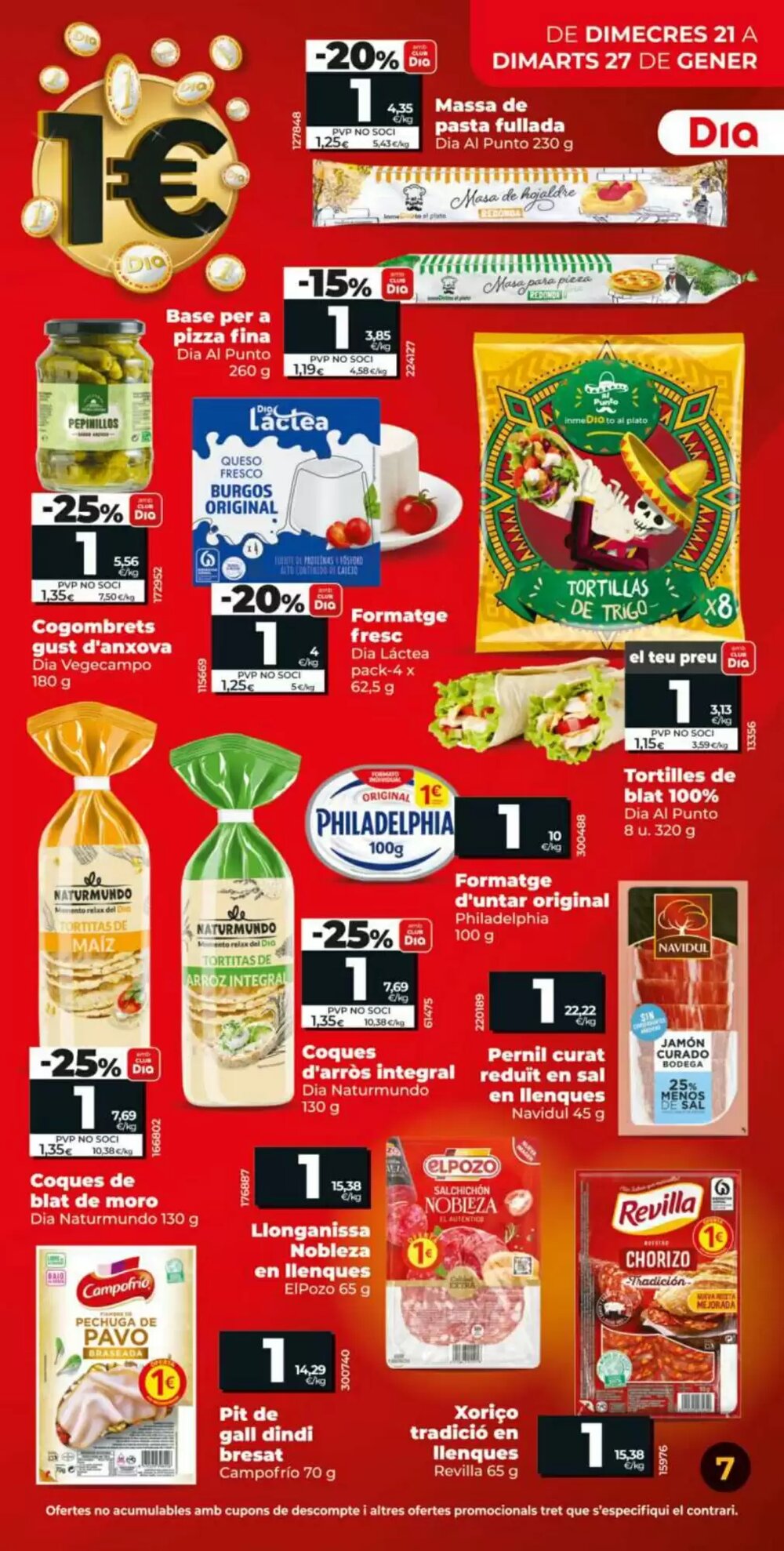 Folleto promocional de Dia válido desde el 21/01/2026 - Página 7.