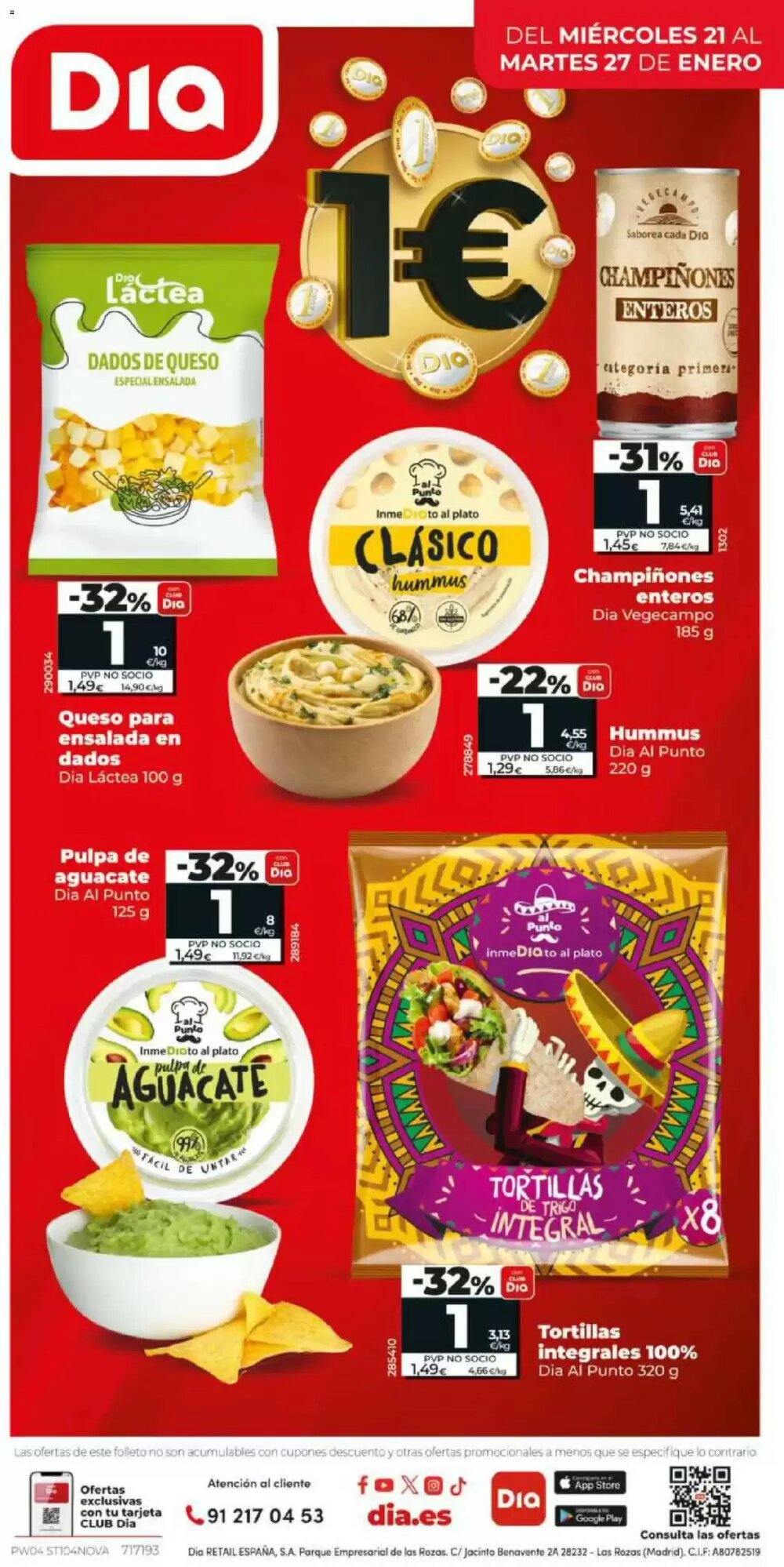 Folleto promocional de Dia válido desde el 21/01/2026 - Página 12.