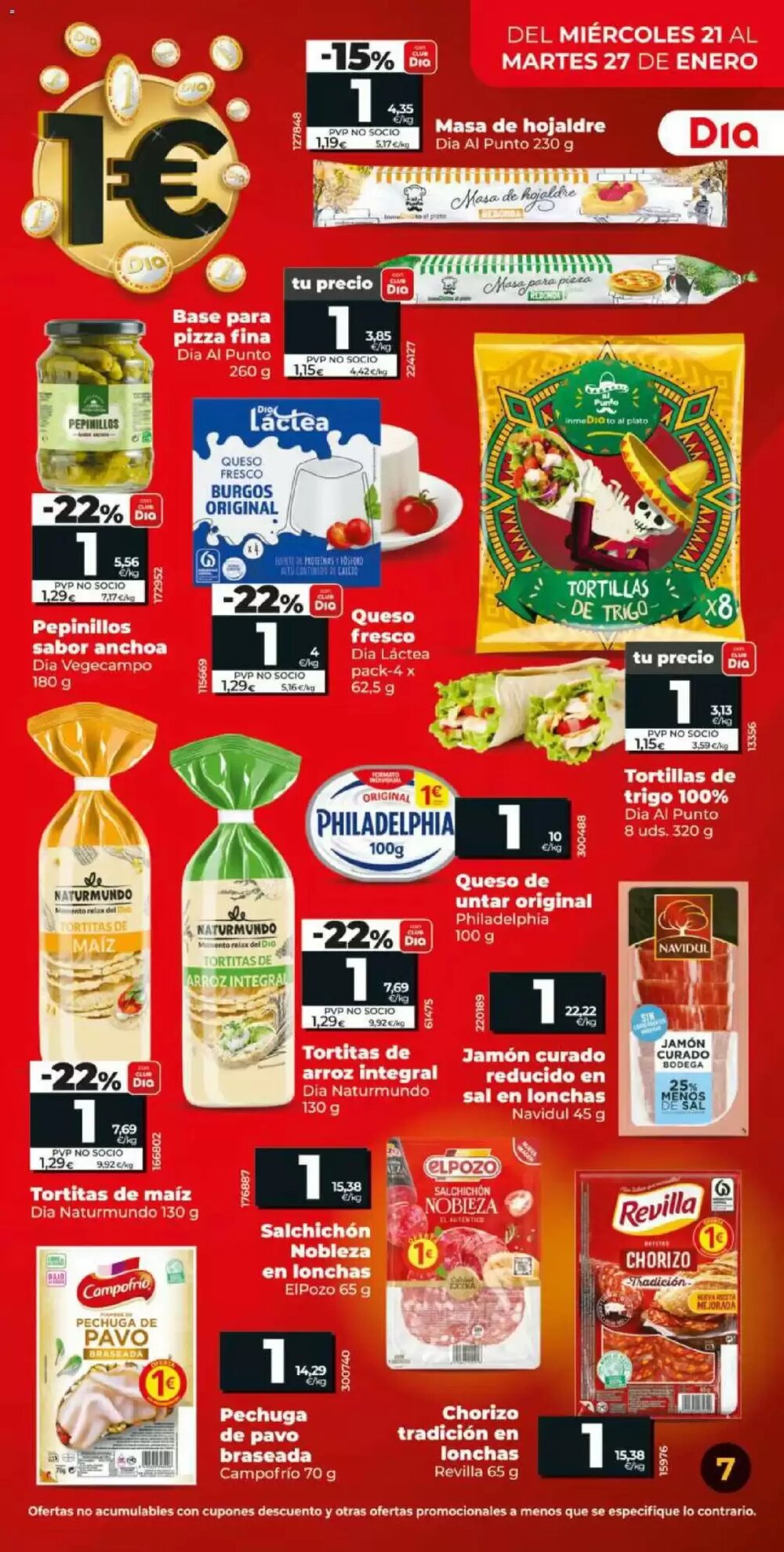 Folleto promocional de Dia válido desde el 21/01/2026 - Página 7.