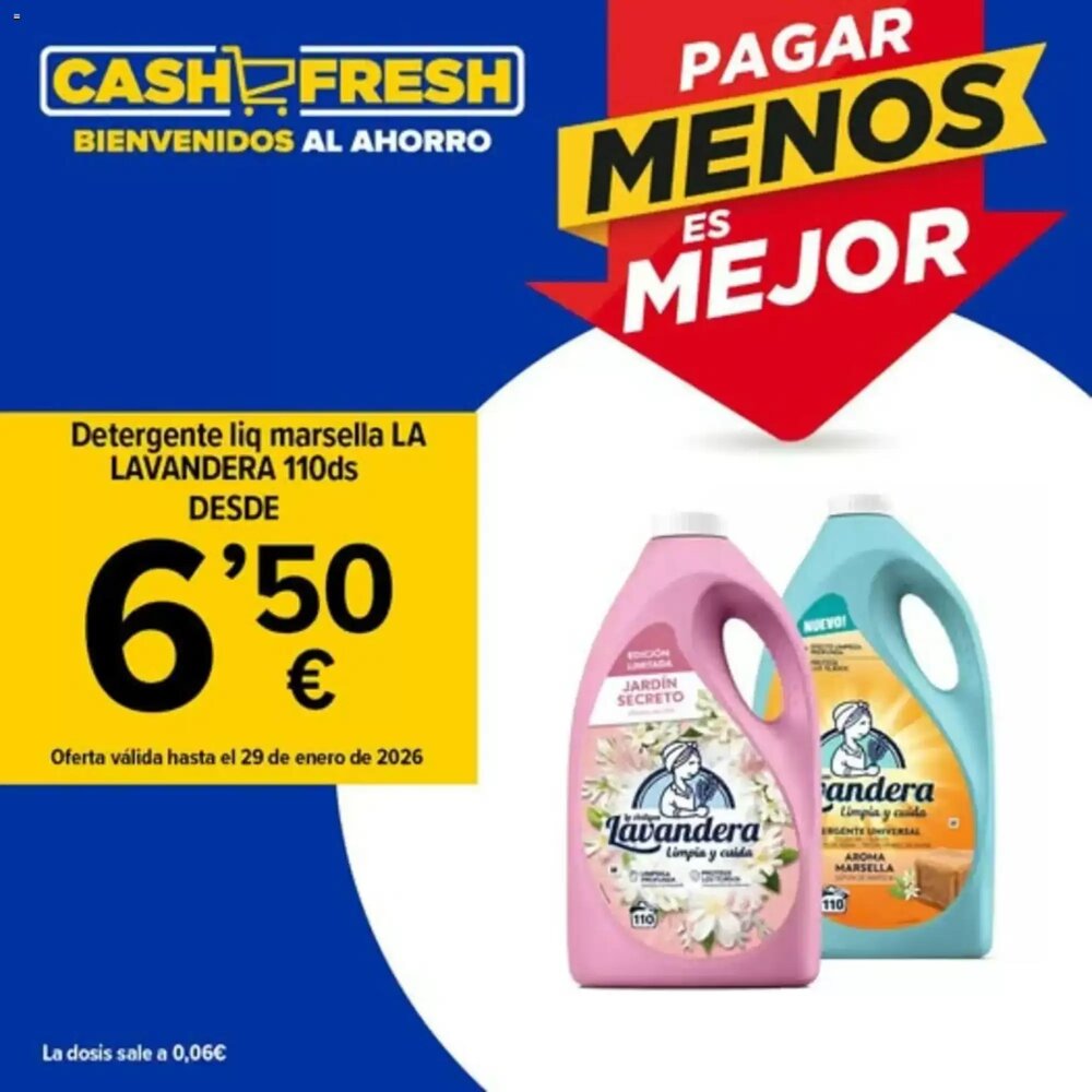 Folleto promocional de Cash Fresh válido desde el 21/01/2026 - Página 2.