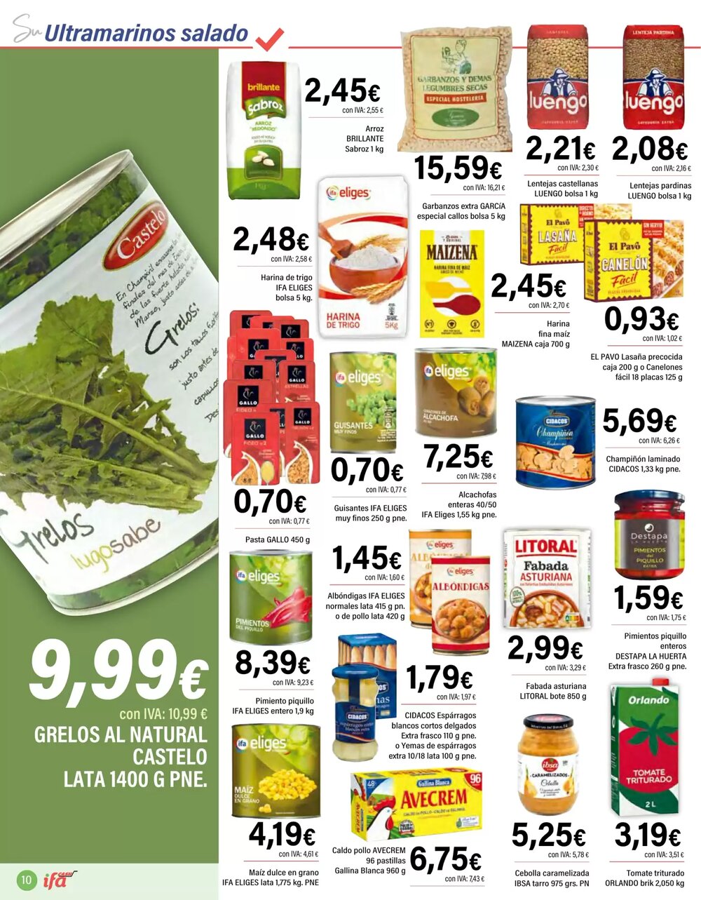 Folleto promocional de Cash Ifa válido desde el 21/01/2026 - Página 10.