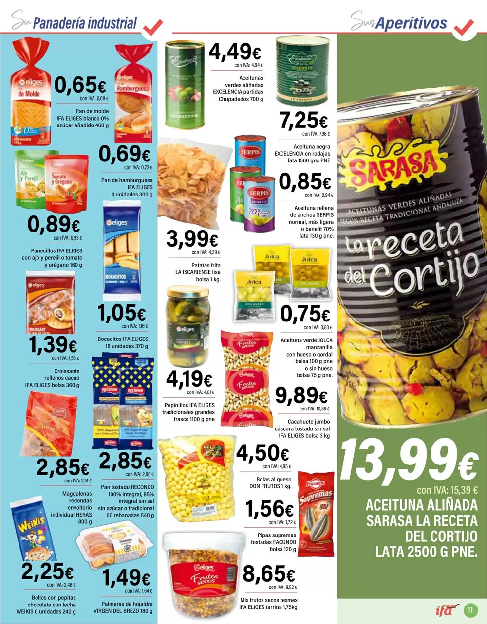 Folleto promocional de Cash Ifa válido desde el 21/01/2026 - Página 11.