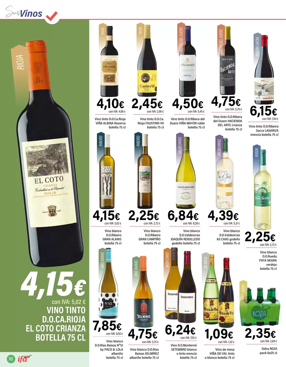 Folleto promocional de Cash Ifa válido desde el 21/01/2026 - Página 16.