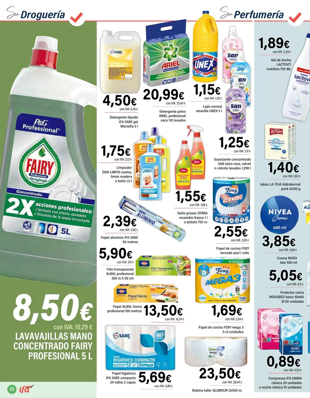 Folleto promocional de Cash Ifa válido desde el 21/01/2026 - Página 18.