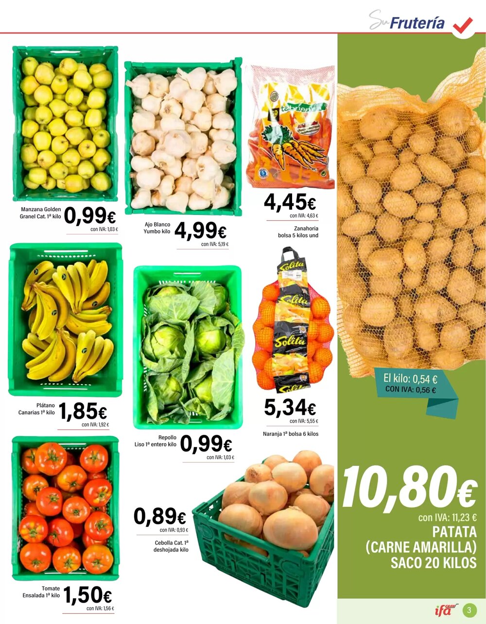 Folleto promocional de Cash Ifa válido desde el 21/01/2026 - Página 3.