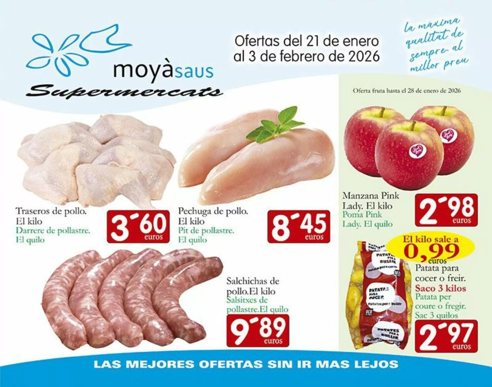 Folleto promocional de Supermercados Bip Bip válido desde el 21/01/2026 - Página 1.