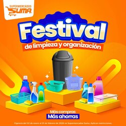 Folleto promocional de Suma Supermercados válido desde el 21/01/2026 - Página 1.