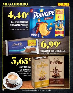 Folleto promocional de Gadis válido desde el 22/01/2026 - Página 12.