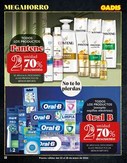 Folleto promocional de Gadis válido desde el 22/01/2026 - Página 22.