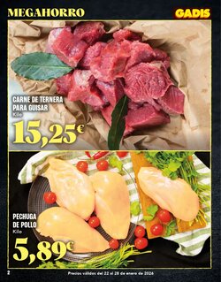 Folleto promocional de Gadis válido desde el 22/01/2026 - Página 2.