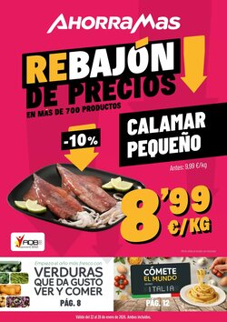 Folleto promocional de AhorraMas válido desde el 22/01/2026 - Página 1.