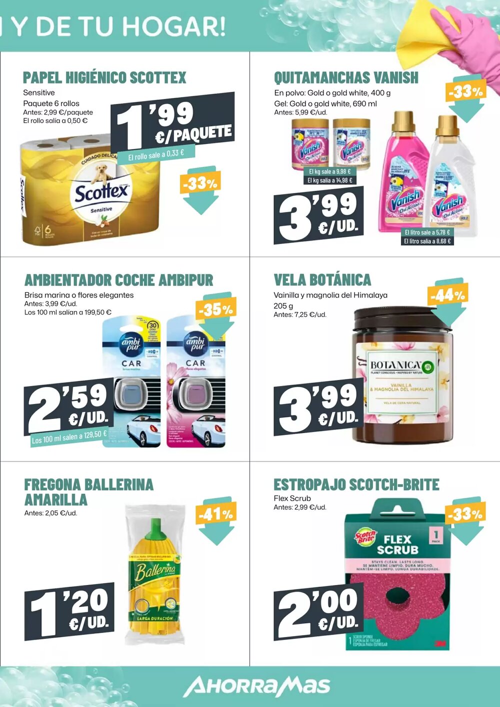 Folleto promocional de AhorraMas válido desde el 22/01/2026 - Página 21.