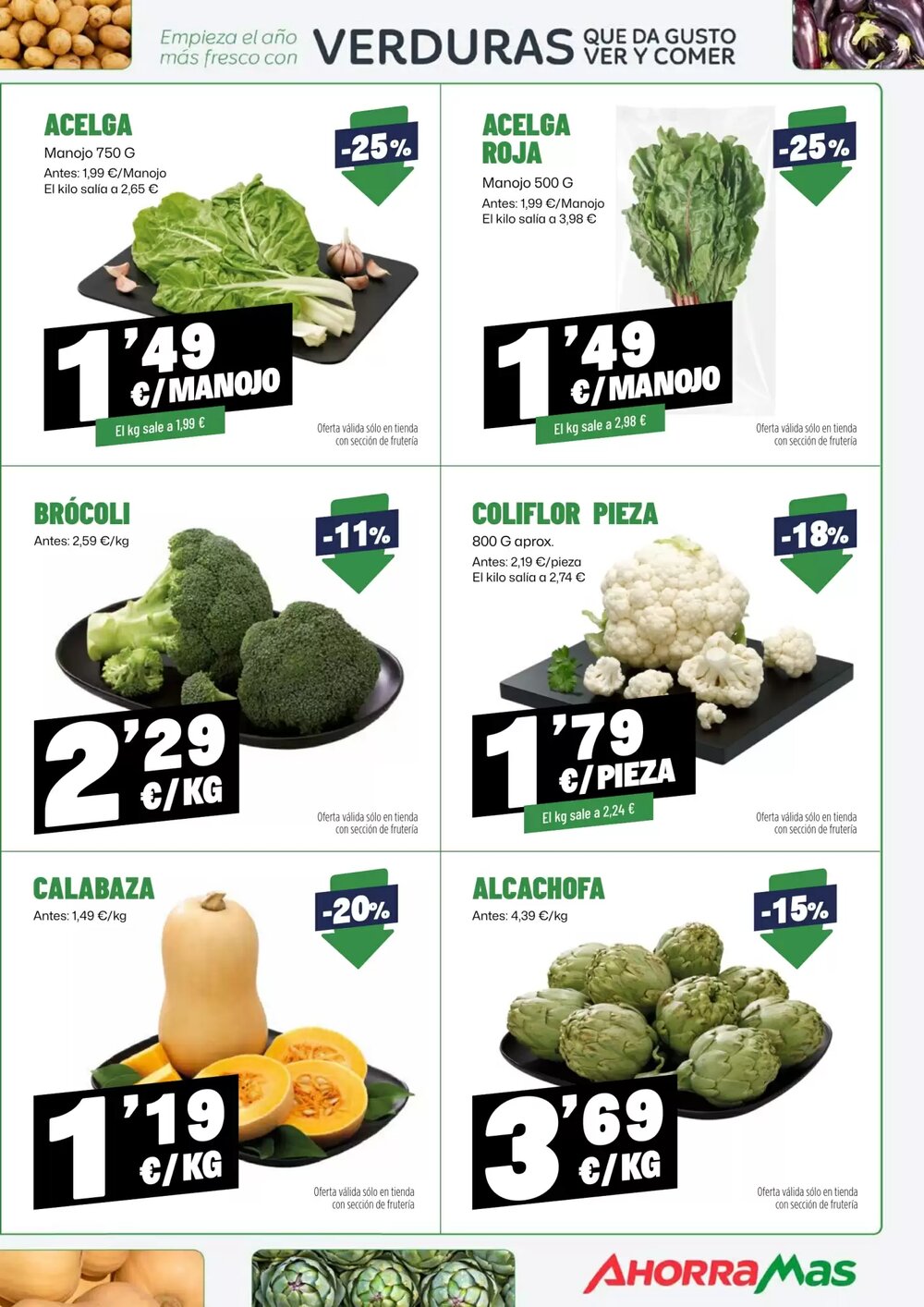 Folleto promocional de AhorraMas válido desde el 22/01/2026 - Página 9.