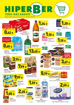 Folleto promocional de Hiperber válido desde el 22/01/2026 - Página 1.