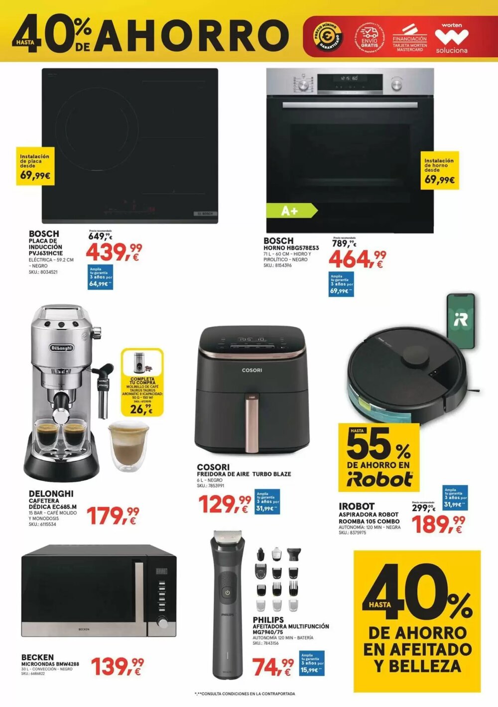 Folleto promocional de Worten válido desde el 22/01/2026 - Página 3.