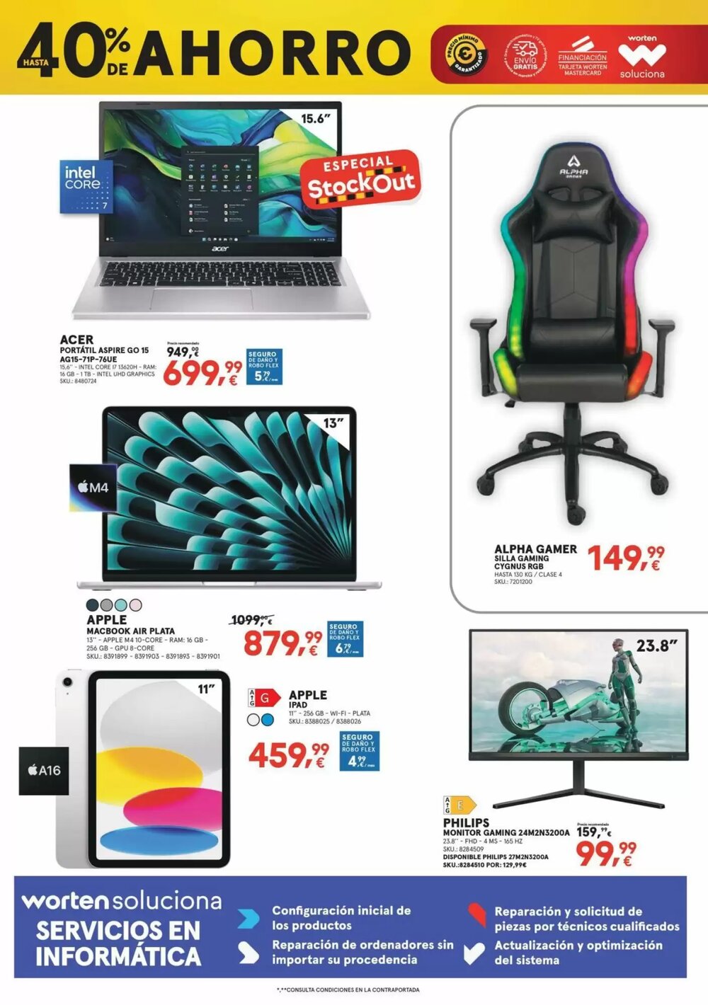 Folleto promocional de Worten válido desde el 22/01/2026 - Página 6.
