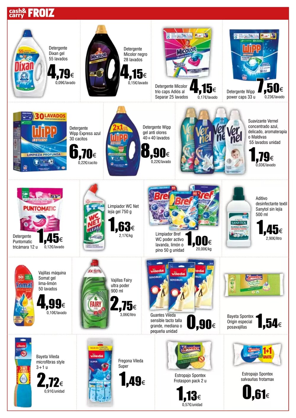 Folleto promocional de FROIZ válido desde el 22/01/2026 - Página 14.