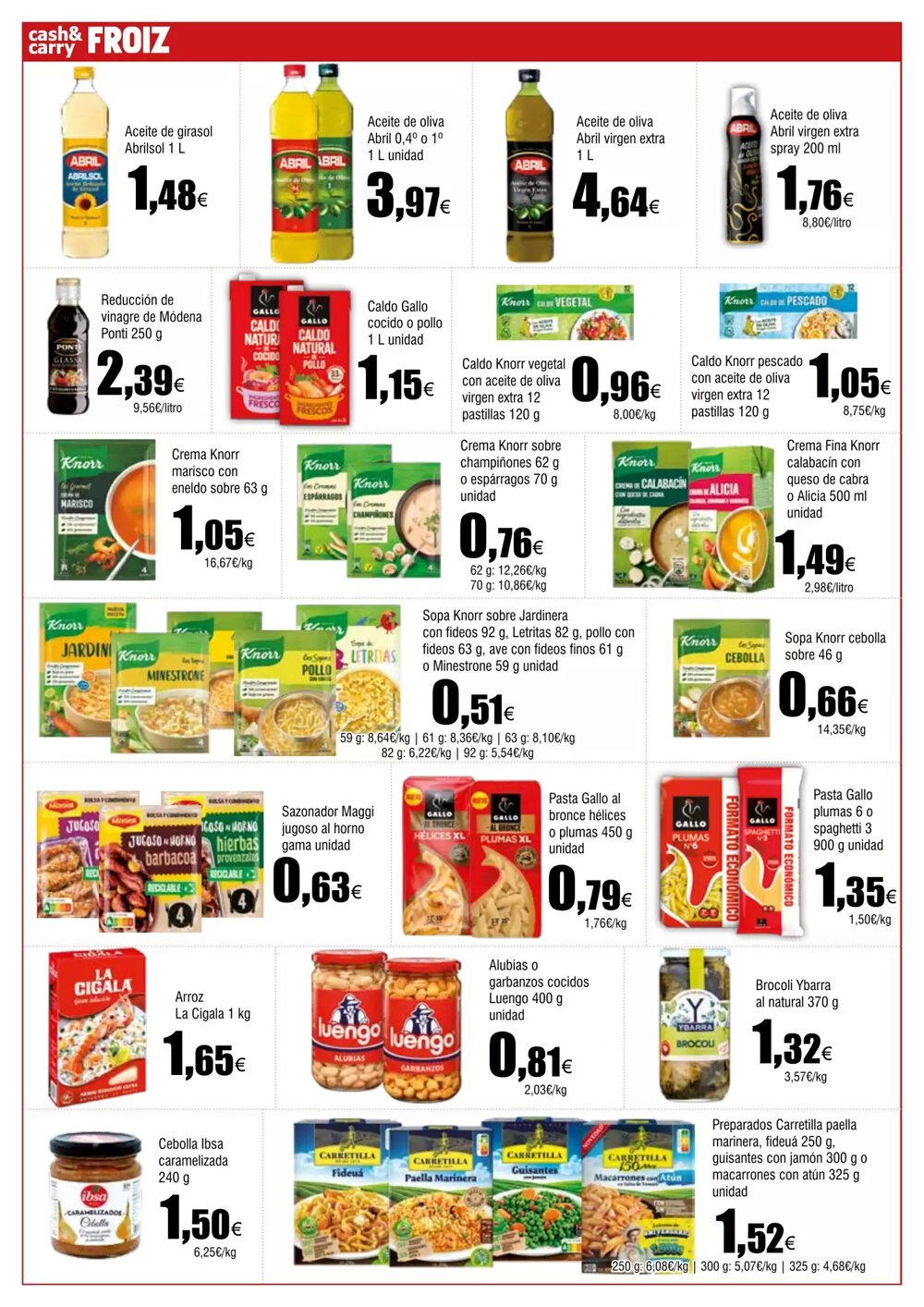 Folleto promocional de FROIZ válido desde el 22/01/2026 - Página 2.