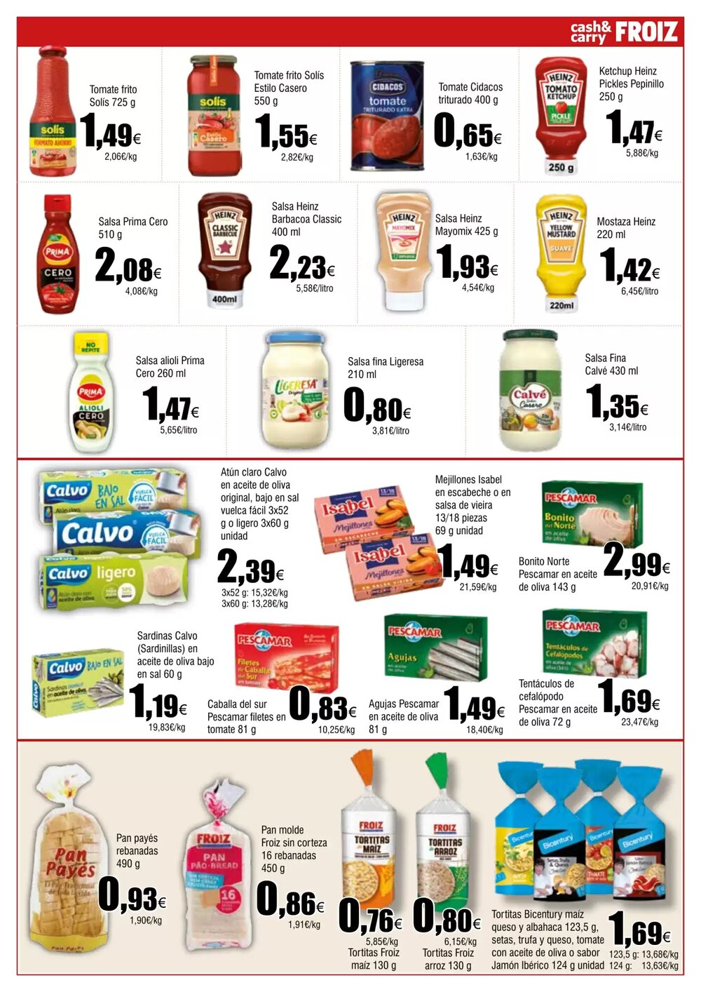 Folleto promocional de FROIZ válido desde el 22/01/2026 - Página 3.