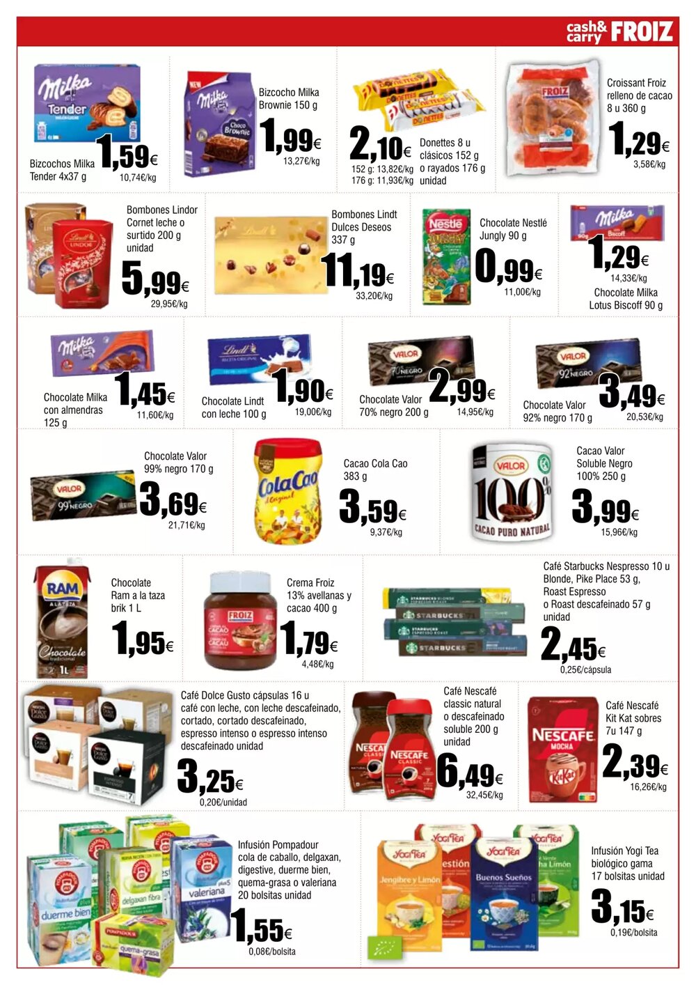 Folleto promocional de FROIZ válido desde el 22/01/2026 - Página 5.