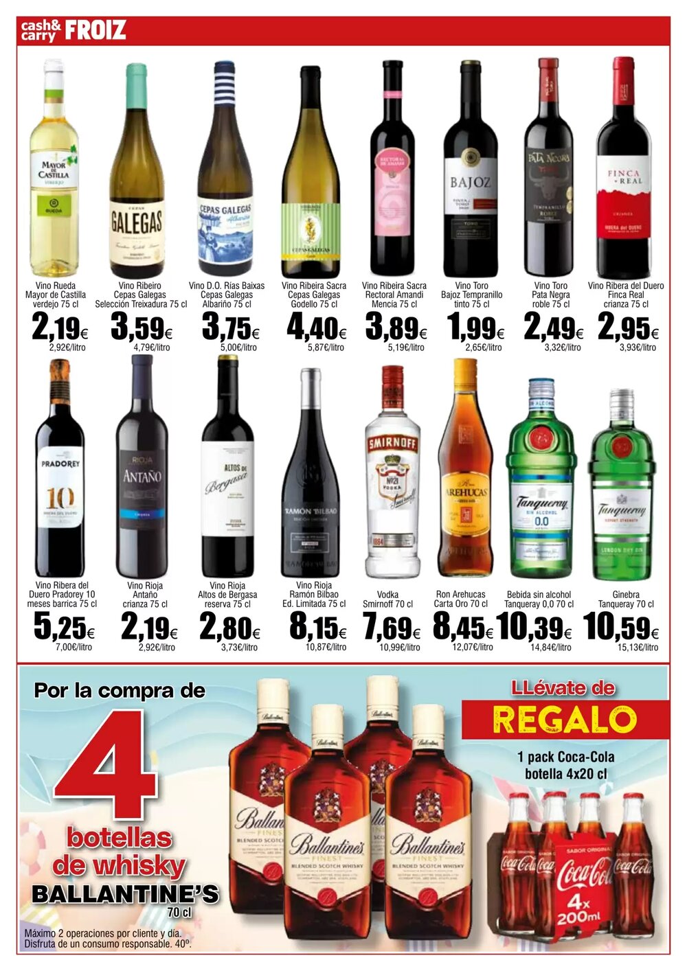 Folleto promocional de FROIZ válido desde el 22/01/2026 - Página 8.