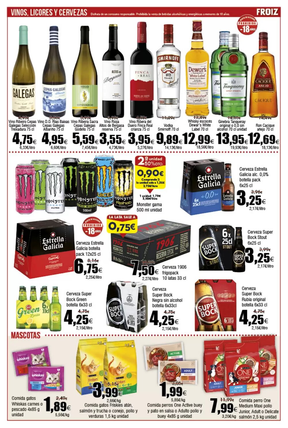 Folleto promocional de FROIZ válido desde el 22/01/2026 - Página 14.