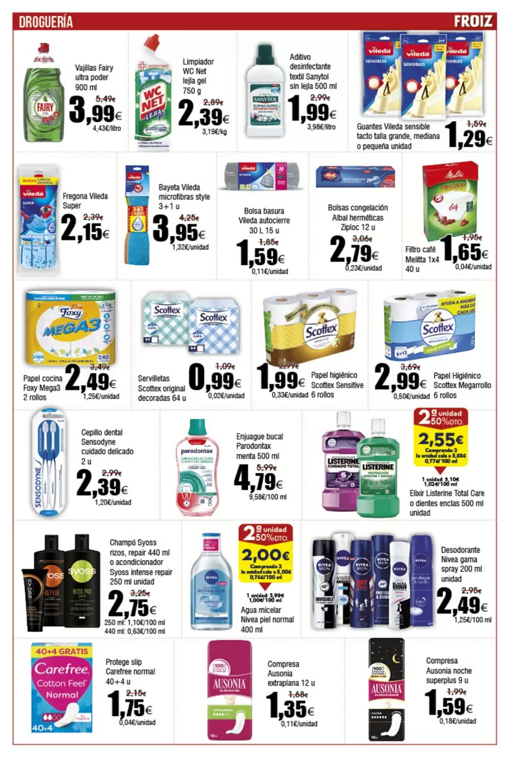 Folleto promocional de FROIZ válido desde el 22/01/2026 - Página 15.