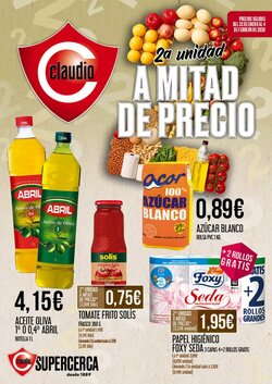 Folleto promocional de Claudio válido desde el 22/01/2026 - Página 1.
