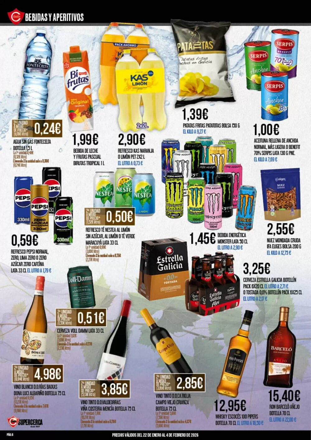 Folleto promocional de Claudio válido desde el 22/01/2026 - Página 6.