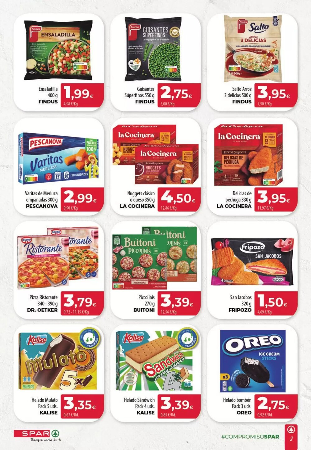 Folleto promocional de Spar Tenerife válido desde el 22/01/2026 - Página 2.