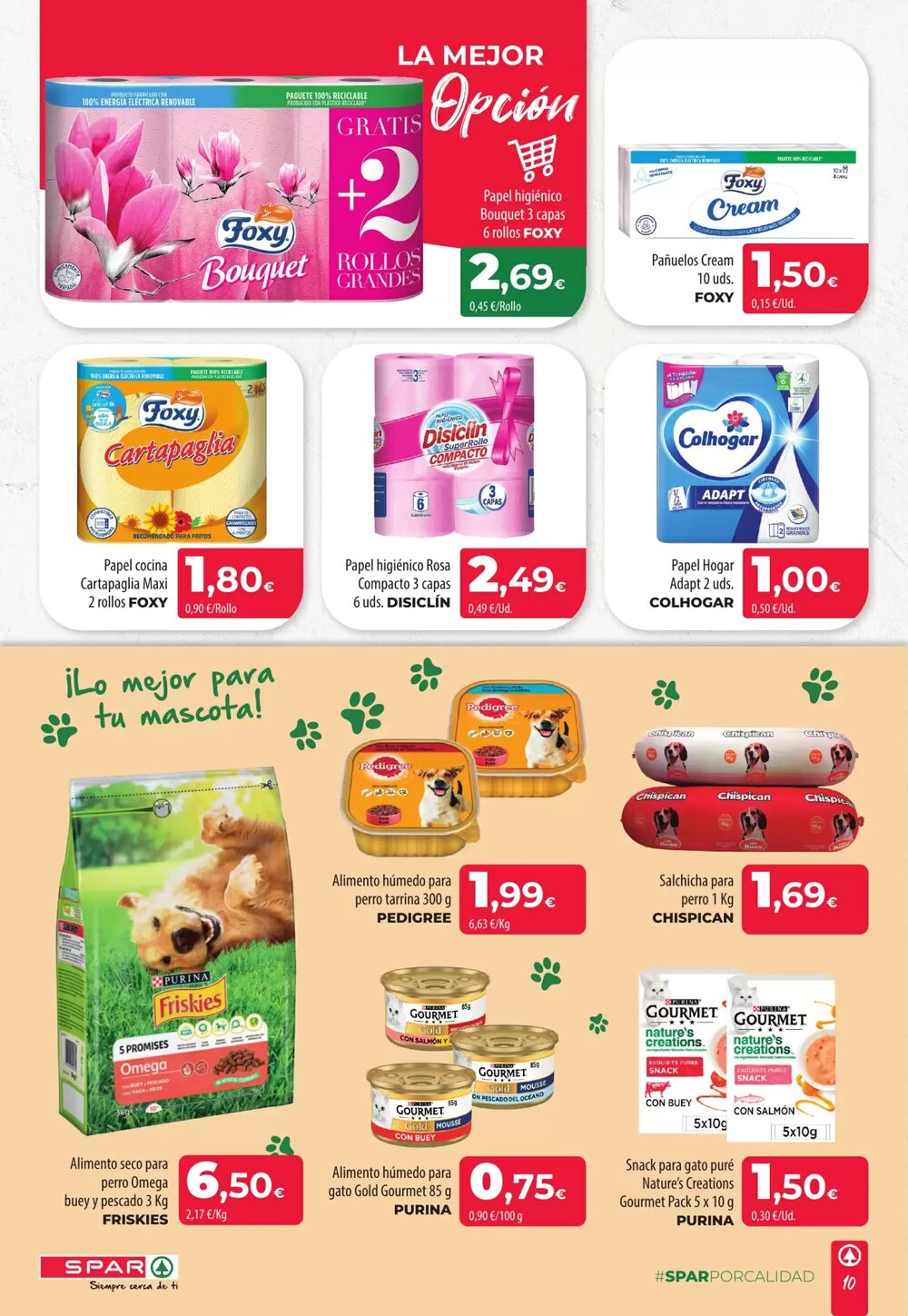 Folleto promocional de Spar válido desde el 22/01/2026 - Página 10.