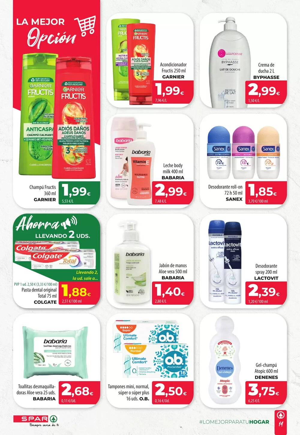 Folleto promocional de Spar válido desde el 22/01/2026 - Página 14.