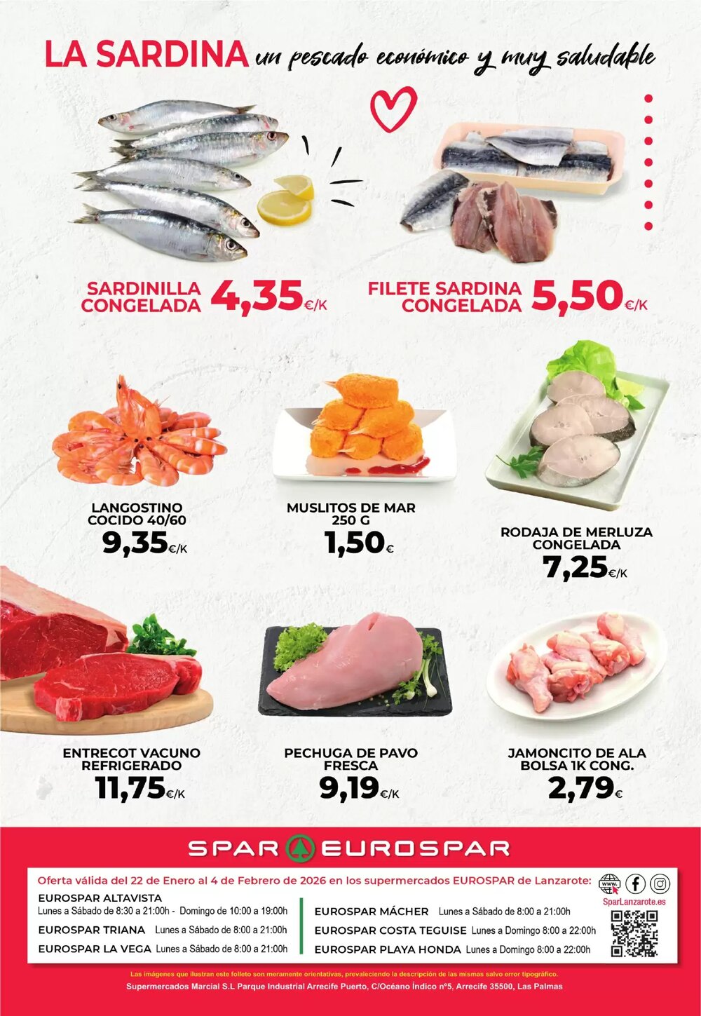 Folleto promocional de Spar válido desde el 22/01/2026 - Página 16.