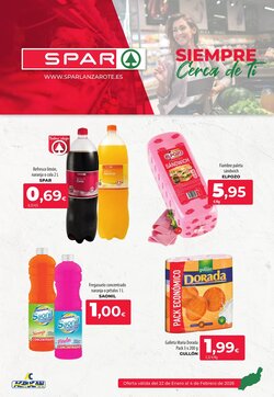 Folleto promocional de Spar válido desde el 22/01/2026 - Página 1.