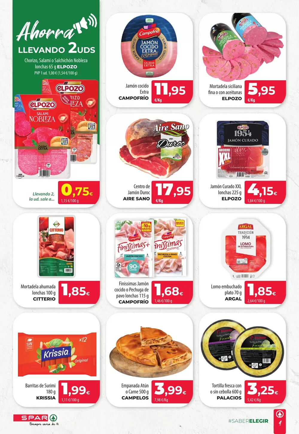 Folleto promocional de Spar válido desde el 22/01/2026 - Página 4.