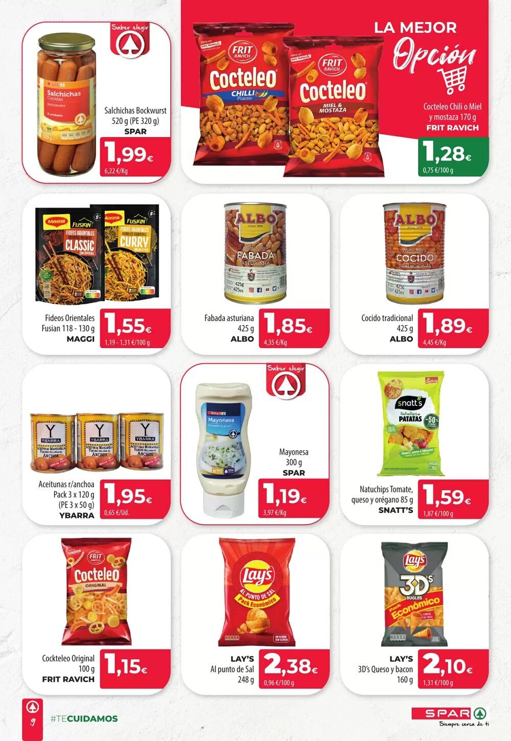Folleto promocional de Spar válido desde el 22/01/2026 - Página 9.
