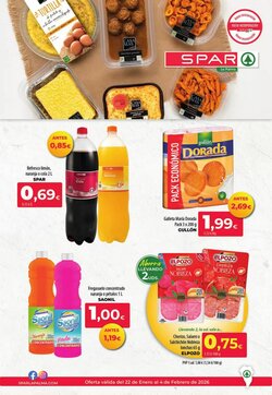 Folleto promocional de Spar La Palma válido desde el 22/01/2026 - Página 1.