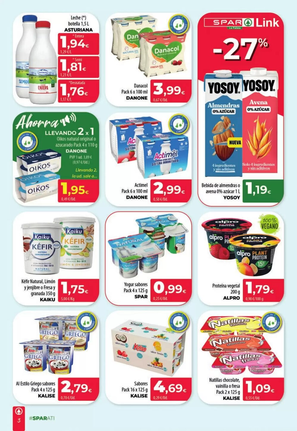 Folleto promocional de Spar La Palma válido desde el 22/01/2026 - Página 3.